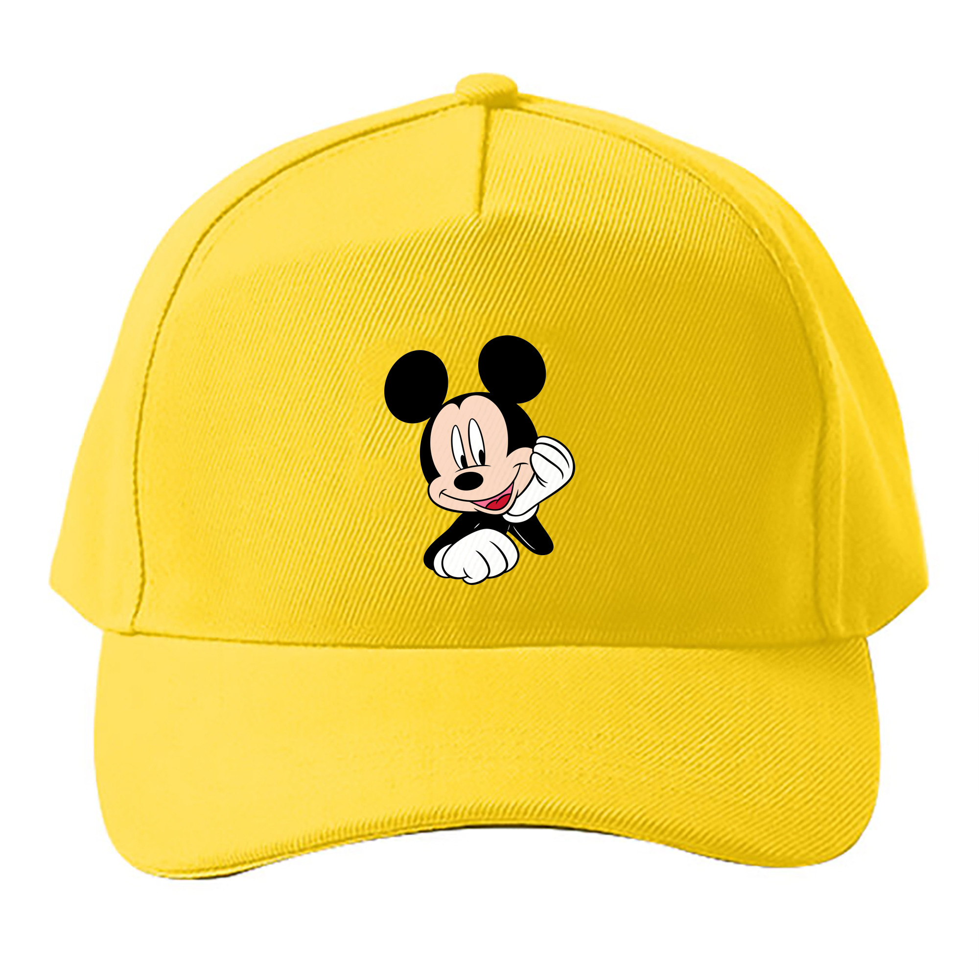 （画像用） ミッキーマウス Mickey Mouse ベースボールキャップ 綿100％ 男女兼用 帽子 スポーツ